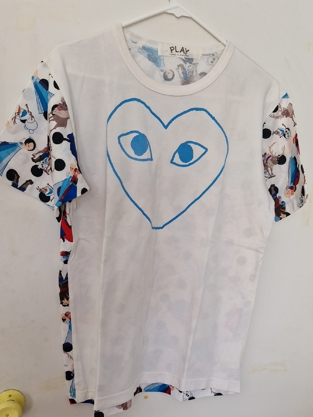 Comme des Garcons PLAY x Disney Frozen Overprinted Shirt